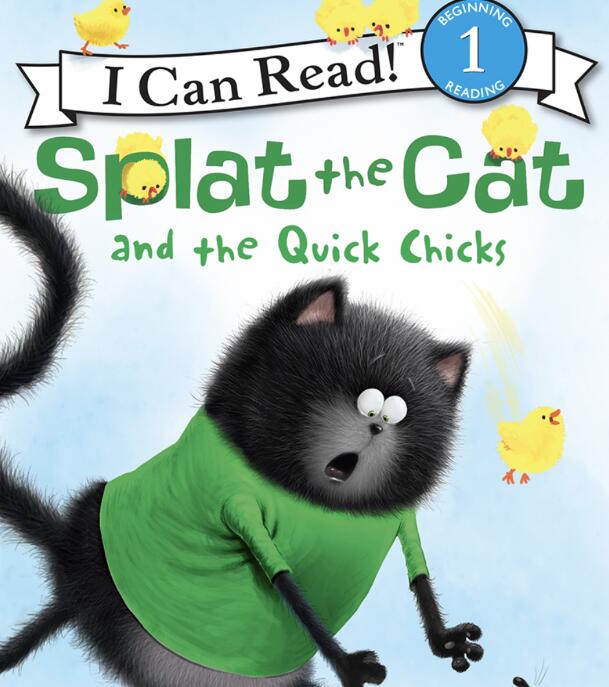 《Splat the Cat and the Quick Chicks》绘本pdf资源免费下载​