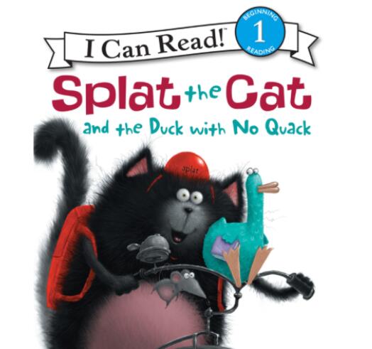 《Splat the Cat and the Duck with No Quack》绘本pdf资源免费下载