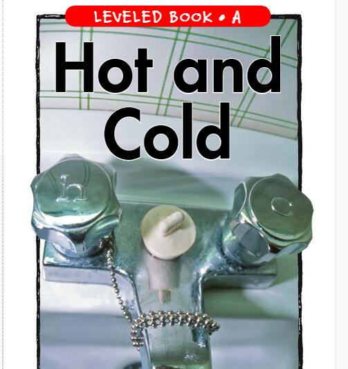 《Hot and Cold》RAZ分级英语绘本pdf资源免费下载