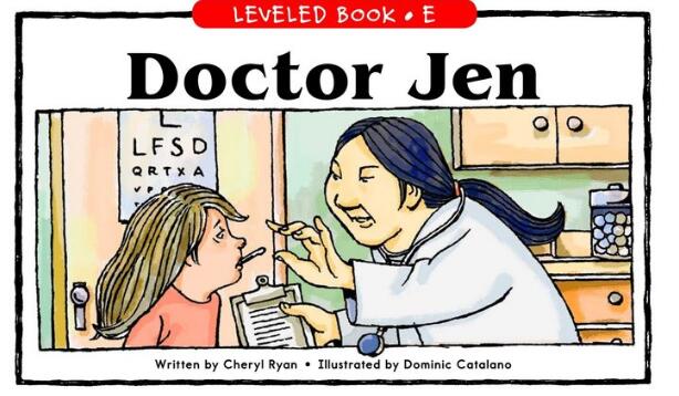 《Doctor Jen》RAZ分级英文绘本pdf资源免费下载