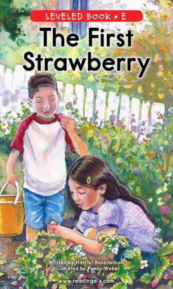 《The First Strawberry》RAZ分级绘本pdf资源免费下载