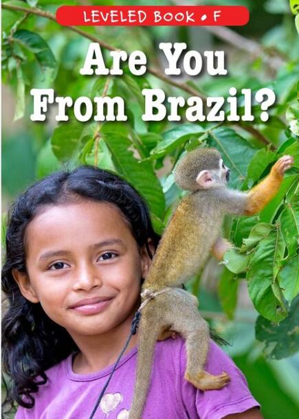 《Are You From Brazil》RAZ分级绘本pdf资源免费下载