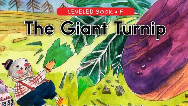 《The Giant Turnip》RAZ分级阅读绘本pdf资源免费下载