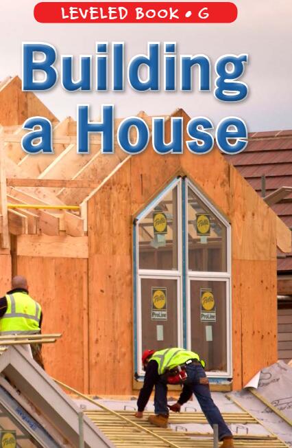 《Building a House》RAZ分级绘本pdf资源免费下载