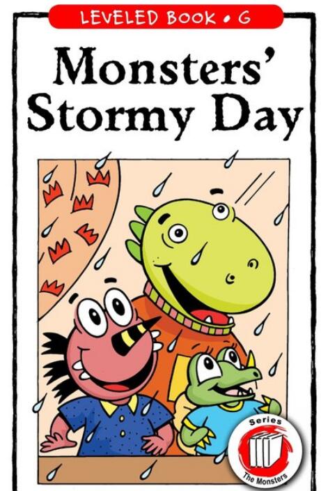 《Monsters' Stormy Day》RAZ分级英文绘本pdf资源免费下载