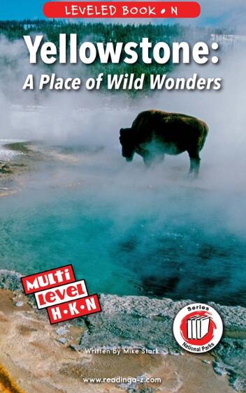 《Yellowstone A Place of Wild Wonders》RAZ绘本pdf资源免费下载