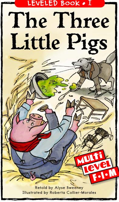 《The Three Little Pigs》RAZ分级绘本pdf资源免费下载