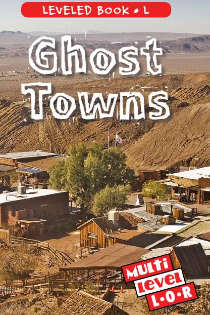 《Ghost Towns》RAZ分级阅读绘本pdf资源免费下载