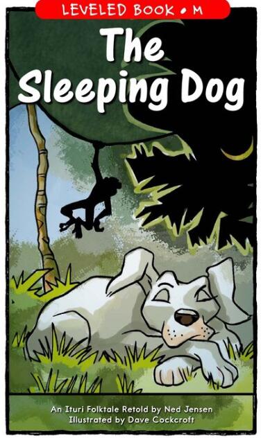 《The Sleeping Dog》RAZ分级阅读绘本pdf资源免费下载