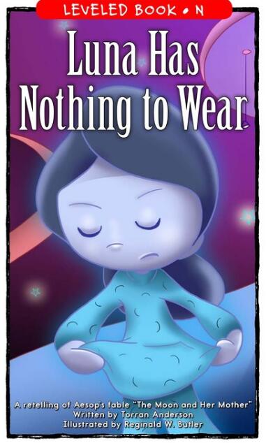 《Luna Has Nothing to Wear》RAZ分级绘本pdf资源免费下载