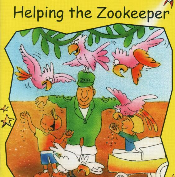 《Helping the Zookeeper》红火箭分级绘本pdf资源免费下载