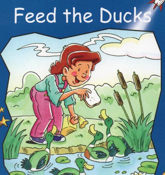 《Feed the Ducks》红火箭分级绘本pdf资源免费下载