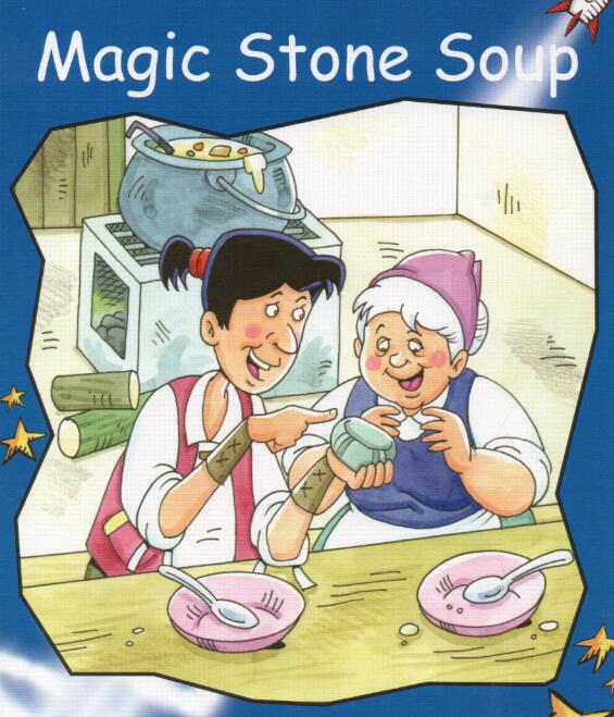 《Magic Stone Soup》红火箭分级绘本pdf资源免费下载