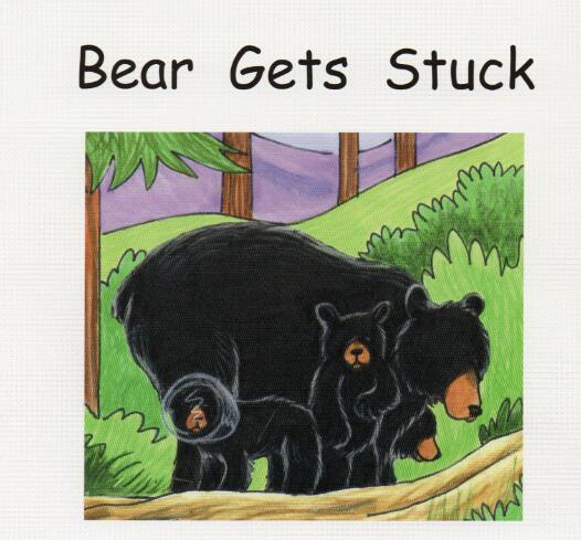 《Bear Gets Stuck》红火箭分级绘本pdf资源免费下载