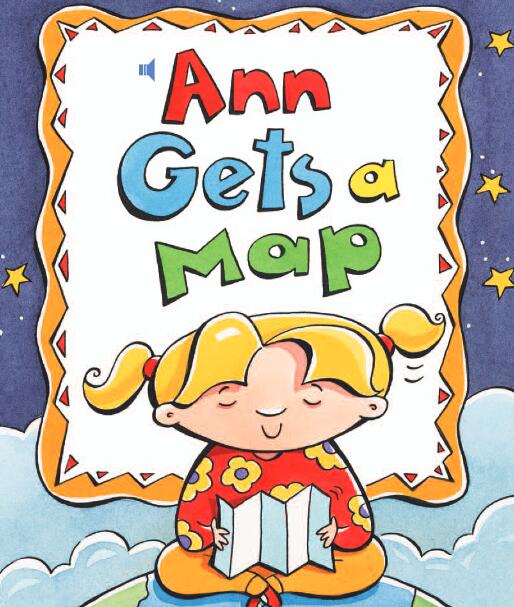 《Ann Gets a Map》儿童英语分级读物pdf资源免费下载