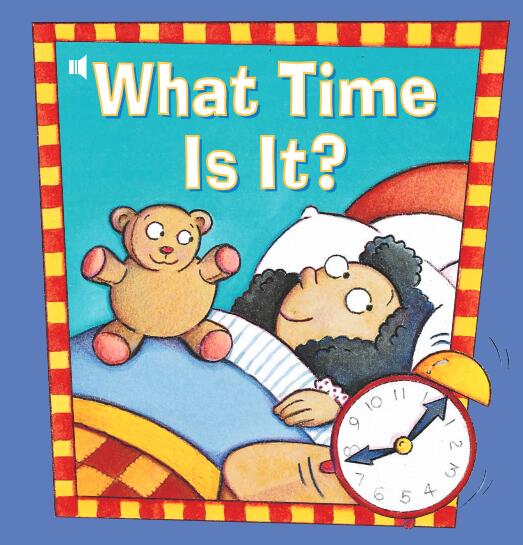 《What Time Is It》儿童英语分级读物pdf资源免费下载