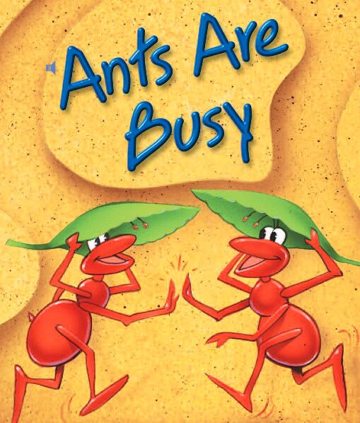 《Ants Are Busy》儿童英语分级读物pdf资源免费下载