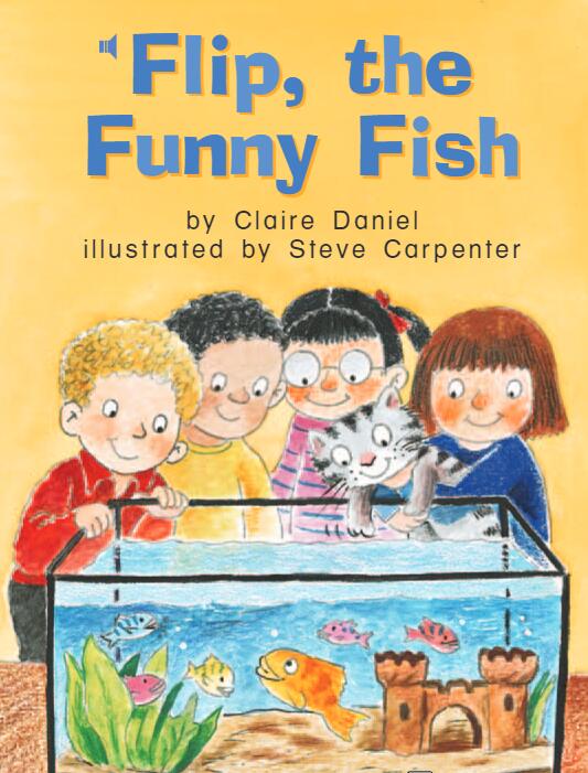 《Flip,the Funny Fish》儿童英语分级读物pdf资源免费下载