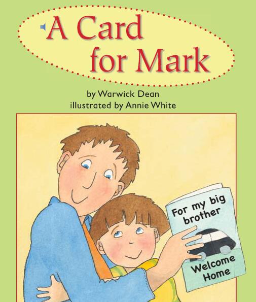 《A Card for Mark》儿童英语分级读物pdf资源免费下载