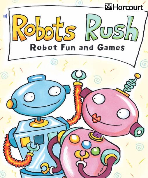 《Robots Rush》儿童英语分级读物pdf资源免费下载