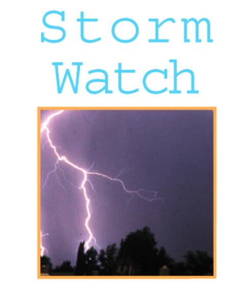 《Storm Watch》儿童英语分级读物pdf资源免费下载