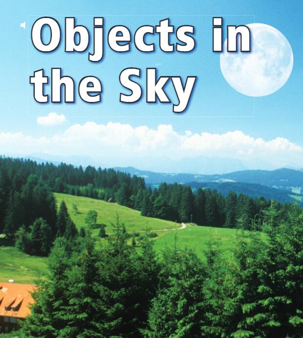 《Objects in the Sky》儿童英语分级读物pdf资源免费下载