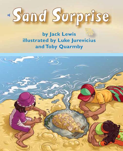 《Sand Surprises》儿童英语分级读物pdf资源免费下载