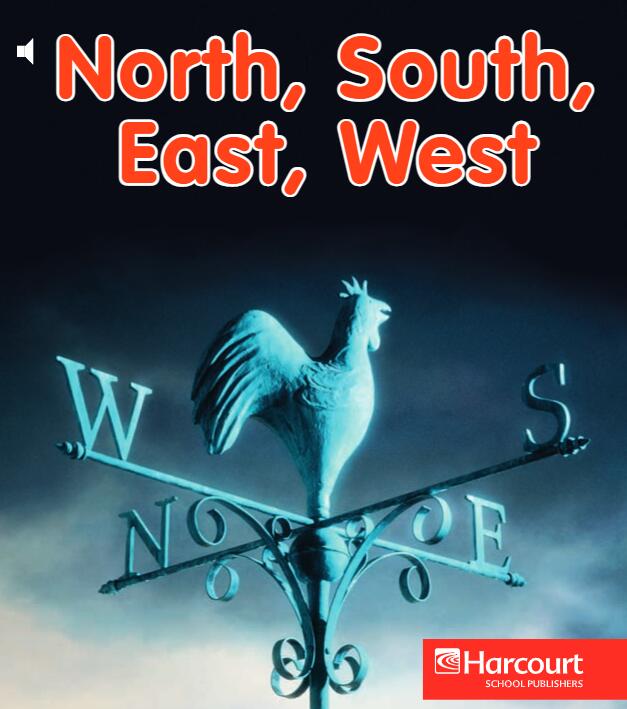 《North,South,East,West》儿童英语分级读物pdf资源免费下载