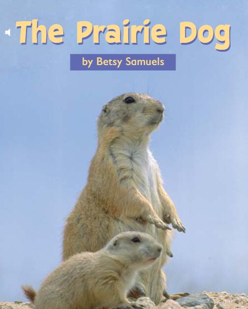 《The Prairie Dog》儿童英语分级读物pdf资源免费下载