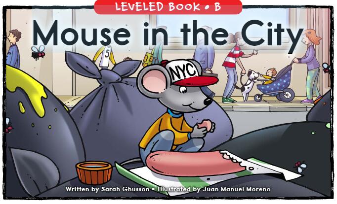 《Mouse in the City》RAZ分级英语绘本pdf资源免费下载