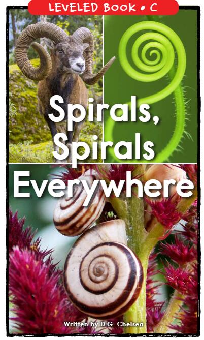 《Spirals,Spirals Everywhere》RAZ分级英文绘本pdf资源免费下载