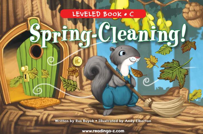 《Spring-Cleaning》RAZ分级英文绘本pdf资源免费下载