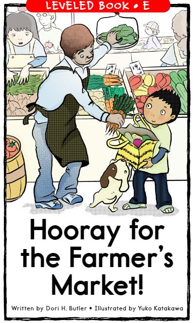 《Hooray for the Farmer's Market》RAZ分级绘本pdf资源免费下载