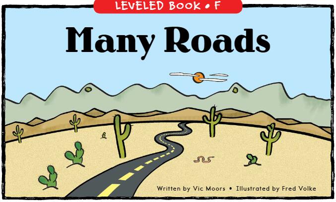 《Many Roads》RAZ分级英语绘本pdf资源免费下载