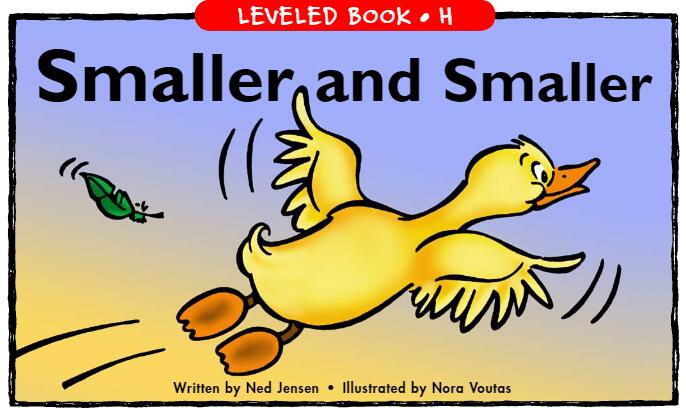 《Smaller and Smaller》RAZ分级英语绘本paf资源免费下载