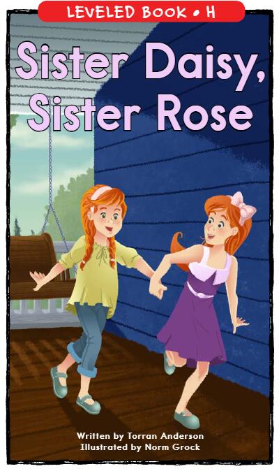 《Sister Daisy,Sister Rose》RAZ分级绘本paf资源免费下载