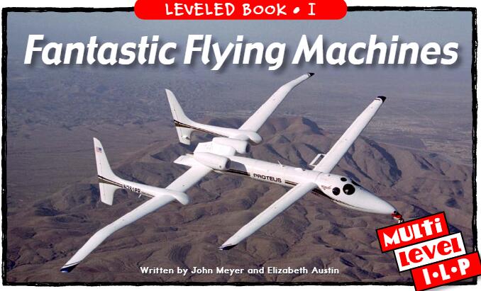 《Fantastic Flying Machines》RAZ分级绘本pdf资源免费下载