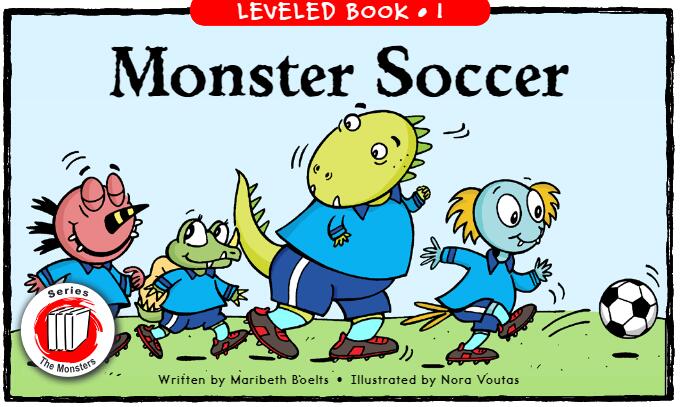 《Monster Soccer》RAZ分级绘本pdf资源免费下载