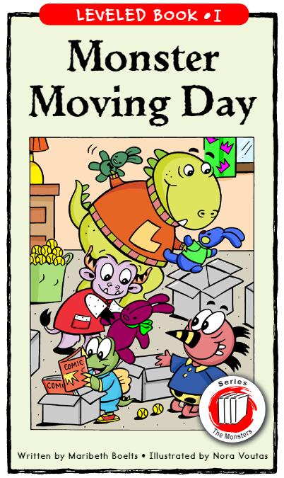 《Monster Moving Day》RAZ分级绘本pdf资源免费下载