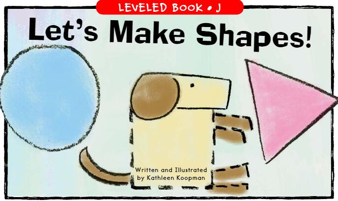 《Let's Make Shapes》RAZ分级绘本pdf资源免费下载