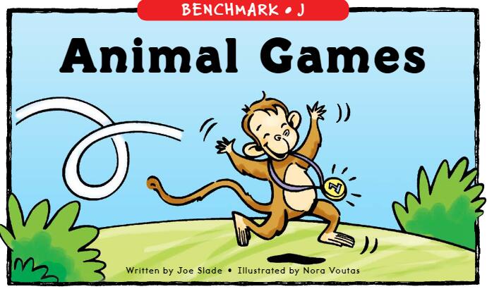 《Animal Games》RAZ分级绘本pdf资源免费下载