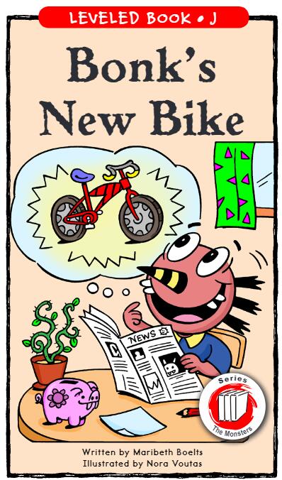 《Bonk's New Bike》RAZ分级绘本pdf资源免费下载