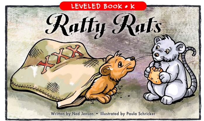 《Ratty Rats》RAZ分级绘本pdf资源免费下载