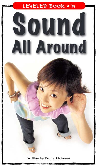 《Sound All Around》RAZ分级绘本pdf资源免费下载