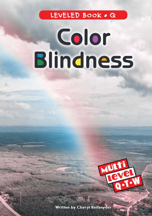 《Color Blindness》RAZ分级阅读绘本pdf资源免费下载