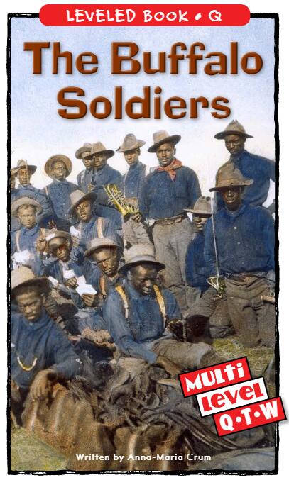 《The Buffalo Soldiers》RAZ分级绘本pdf资源免费下载