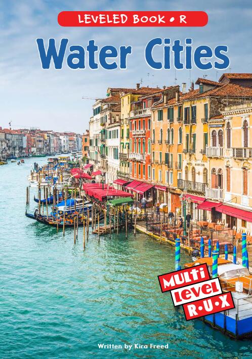 《Water Cities》RAZ分级绘本pdf资源免费下载