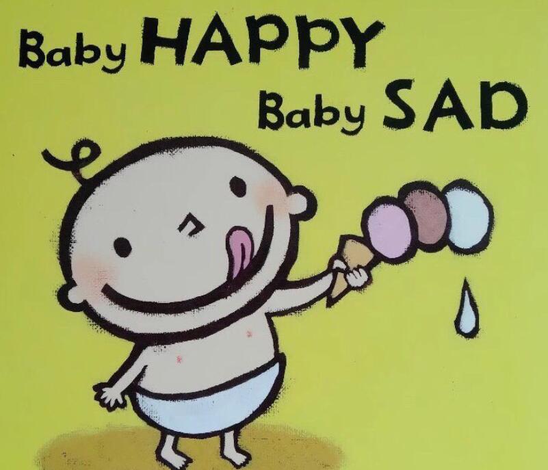 《Baby Happy Baby sad》英文绘本pdf资源百度网盘免费下载