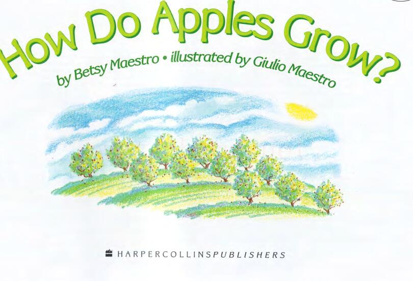 《How Do Apples Grow》自然科学绘本pdf资源免费下载