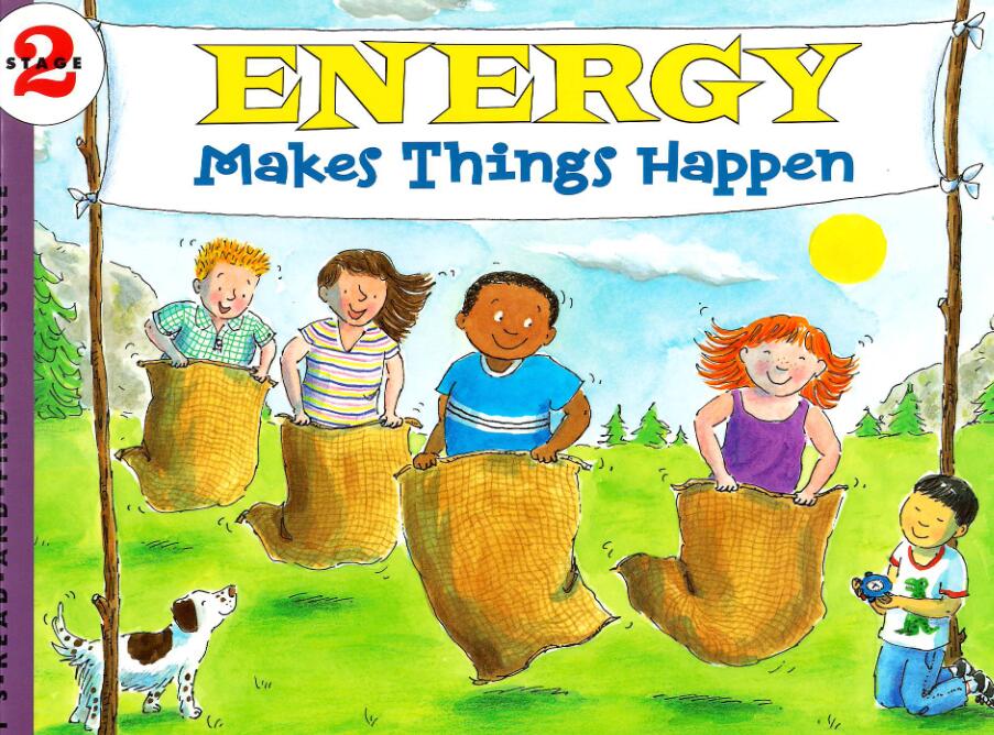 《Energy Makes Things Happen》自然科学绘本pdf资源免费下载